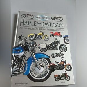 Harley Davidson Book Gift for Motorcycle Enthusiast Vintage Photo Guide